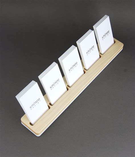 business card display holder stand.